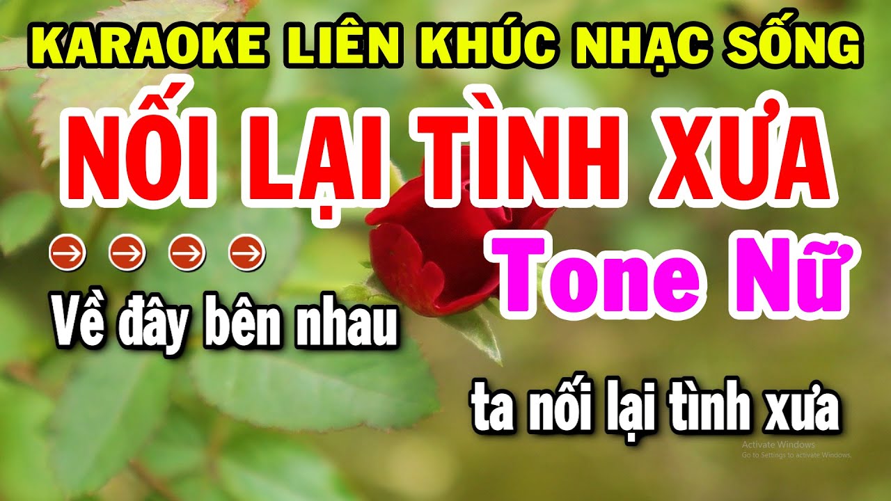 Karaoke Liên Khúc Tone Nữ Dễ Hát | Tuyển Chọn Nhạc Cha Cha Hay Nhất 2025 - Nối Lại Tình Xưa