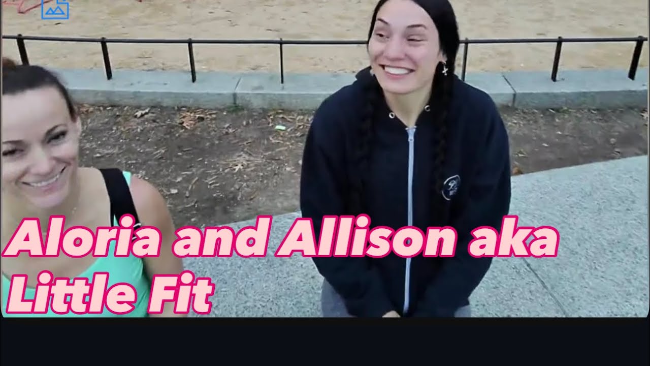 Уличные разговоры: Алория и Эллисон, также известная как Little fit, две разные женщины, у которы...