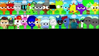 Sprunki Sprunker Characters Mix