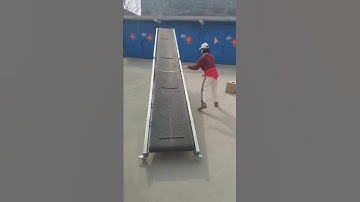 Small folding belt conveyor, conveying box, bag, frame, suitable for various vehicle types, loading