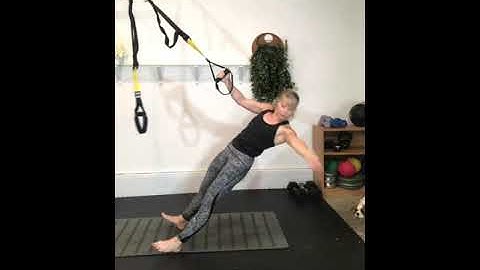 TRX single arm power pull