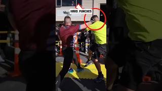 He didn't see that punch coming! 😱