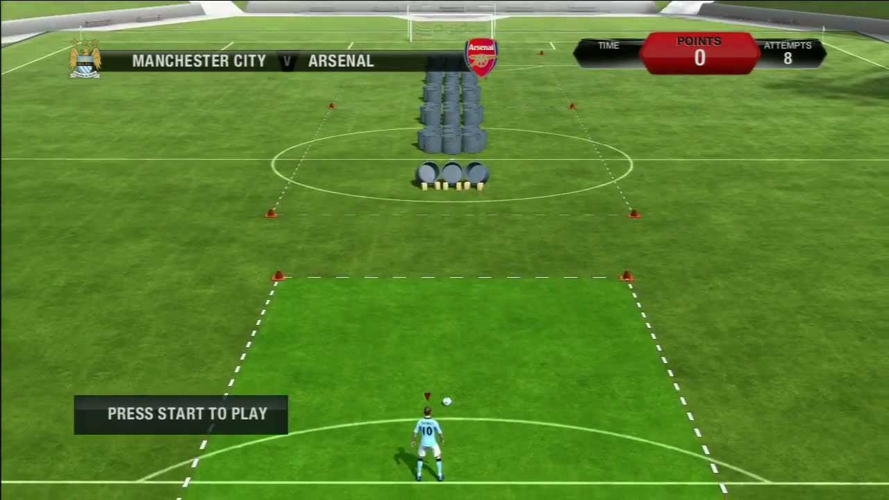 FIFA 13 Demo | Skill Games | Lob Pass - Bronze Level | HD