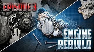 Four Stroke Engine Transformation! EXC-F 450 Full SM Rebuild - Ep 3