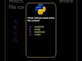 Python Basics Questions | Python interview Question | Python Viva questions
