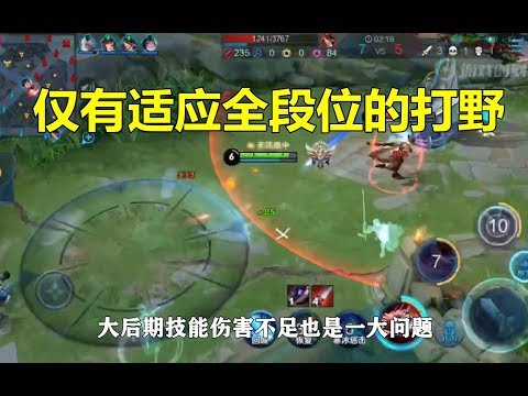 王者荣耀：仅有适应全段位的打野英雄，关键还百搭阵容