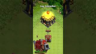 All Max Siege Machines Vs Town Hall 17 // Clash of Clans #clashofclans #shorts #gaming #coc #games
