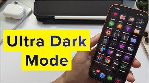 Schakel de ultieme ULTRA-donkermodus in op de iPhone