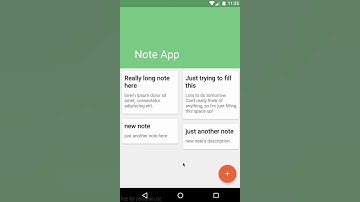 Android SQLite Database with SugarORM - Making a Note App [Tutorial Link]