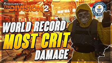 *258.6% Crit DMG* The Division 2 World Record Crit Damage Build (No Backfire)