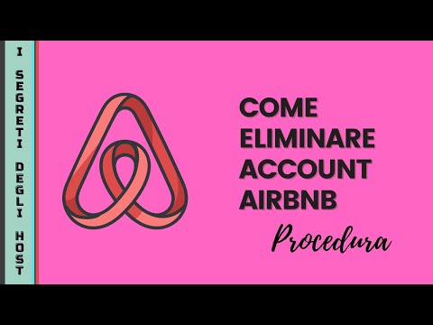 Come eliminare account Airbnb