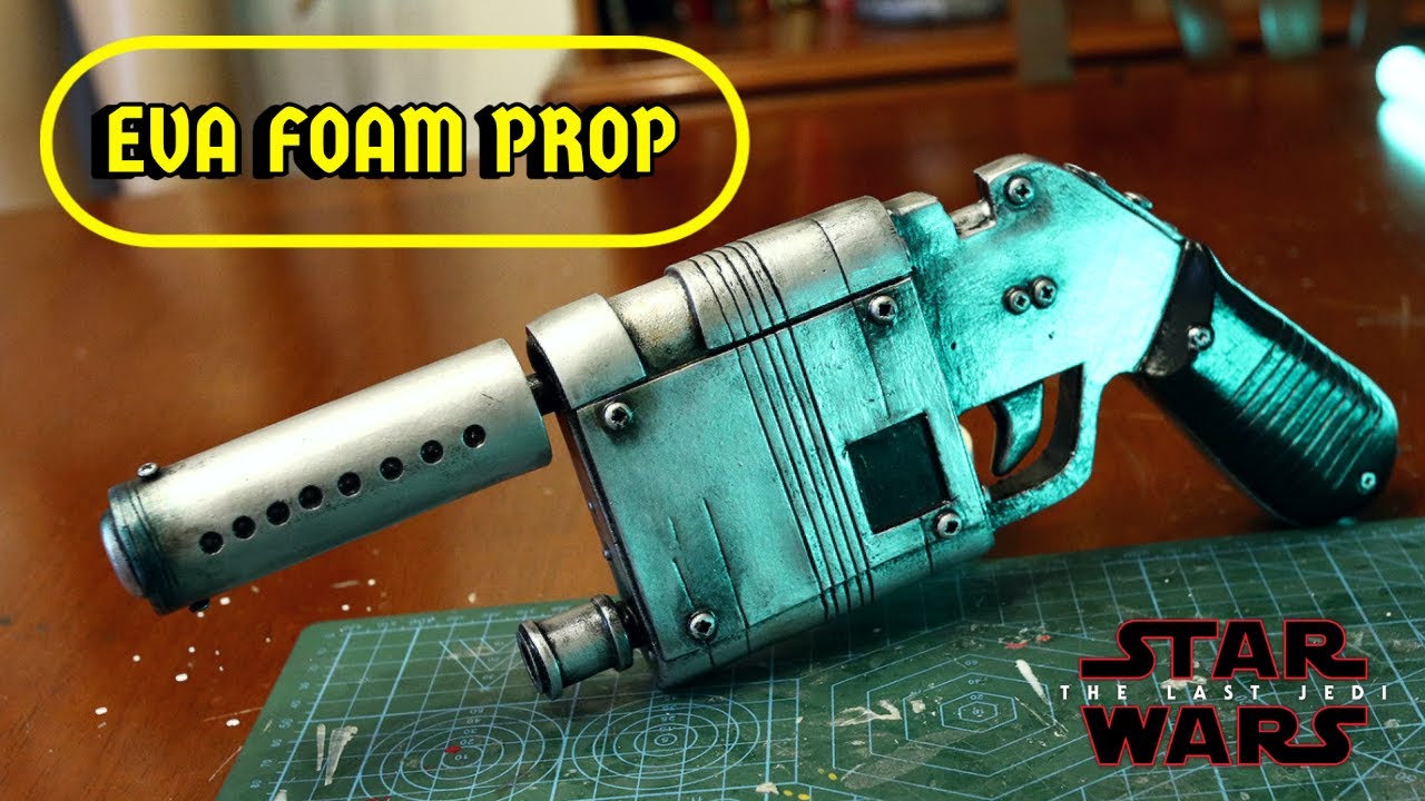 Rey Blaster | EVA Foam Prop Cosplay Tutorial (STAR WARS)