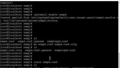 How to install SNMP on Centos 7