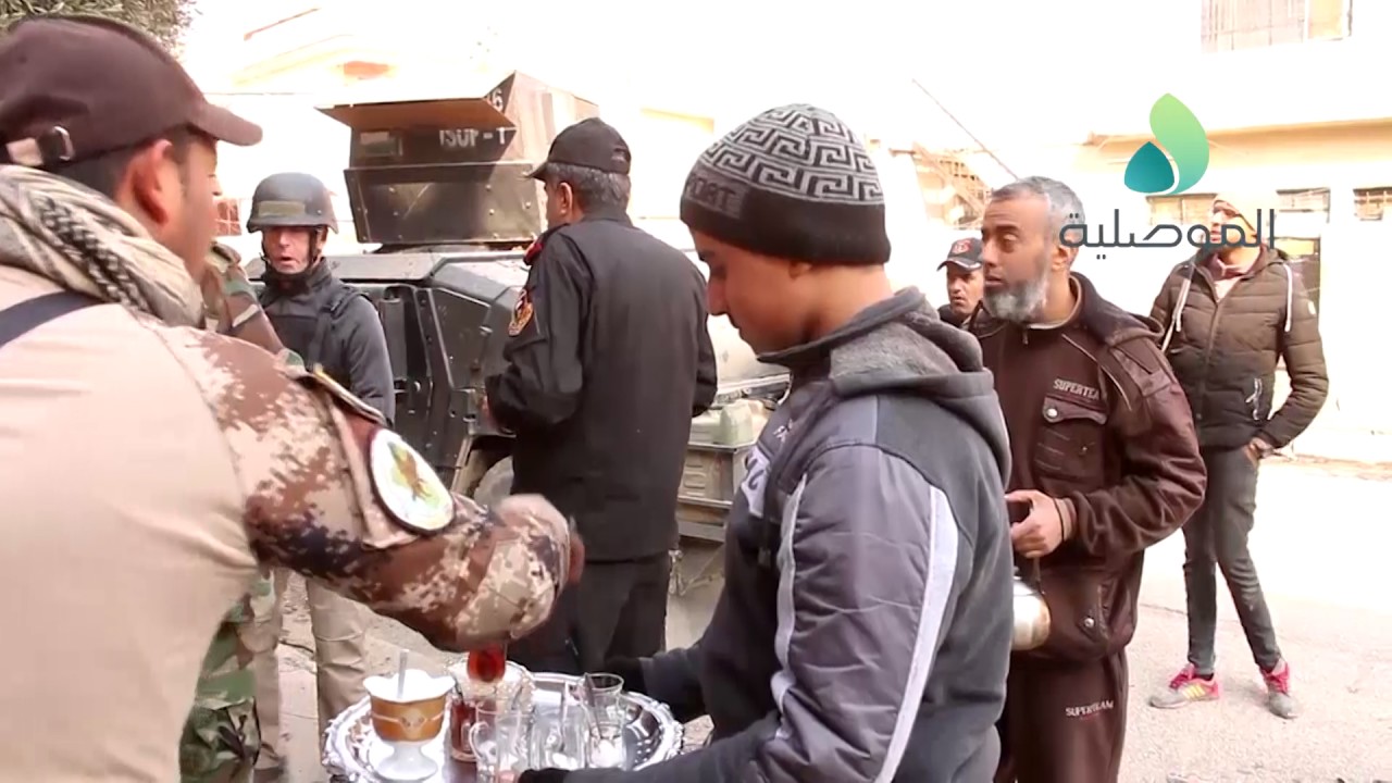 الفريق الركن عبد الوهاب الساعدي يتجول في حي البلديات ويصل الى خطوط الصد مع داعش في حي الصديق