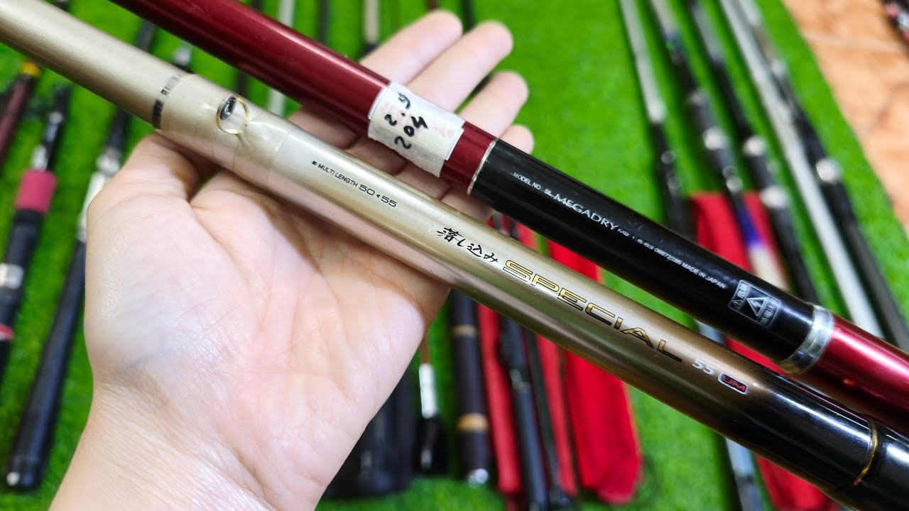 Video 1137: Cần Ikada Nhật, Iso bé Xoắn 2 Da, Cần Tay Trợ Máy Có Chế Độ Zoom 