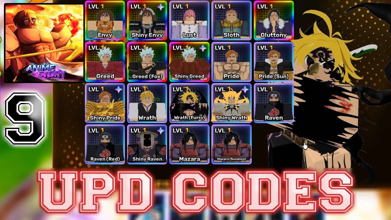 Новое обновление и коды в Anime Story — прохождение игры, часть 9 (от новичка до профессионала) R...