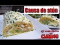 CAUSA RELLENA DE ATÚN