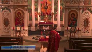 Wednesday, Fifth Week of the Great Fast at John Chrysostom 2026