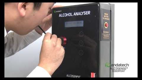 Alcosense Soberpoint Wall-Mounted Breathalyser - ANDATECH