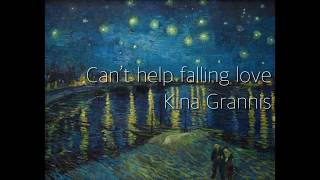 Can’t help falling in love / Kina Grannis / 日本語字幕