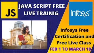 Infosys JavaScript Free LIve Training In Tamil | Free Infosys Certificate Course Online 2022