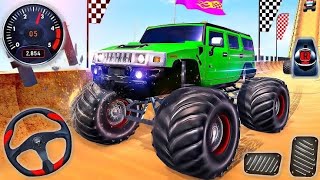 Monster Truck Mega Ramp Extreme Racing - Impossible GT Car Stunts Driving - Android GamePlay #4 screenshot 2