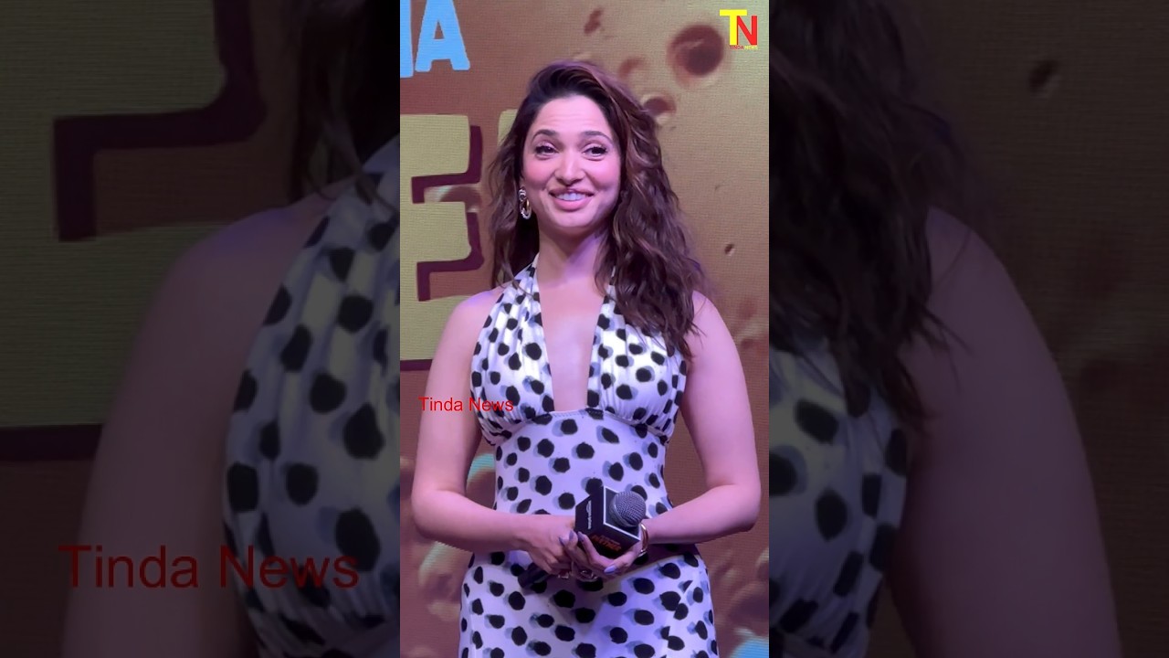 Tamannaah Bhatia turns heads at the Do You Wanna Partner trailer launch!
