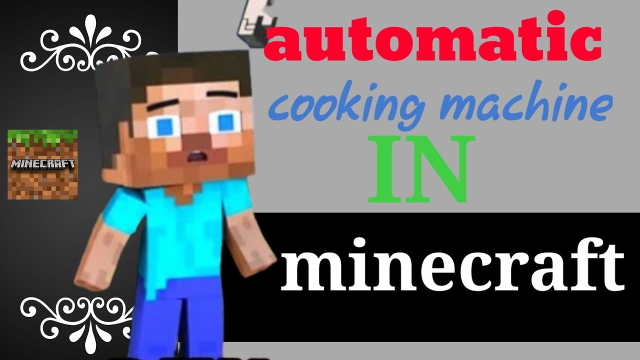 Automatic Cooking Machine In Minecraft