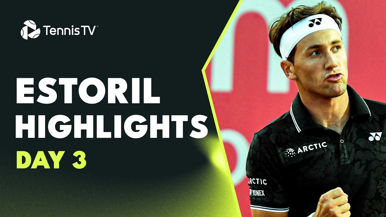 Ruud Takes On Sousa; Davidovich Fokina, Baez Feature | Estoril Open 2023 Highlights Day 3