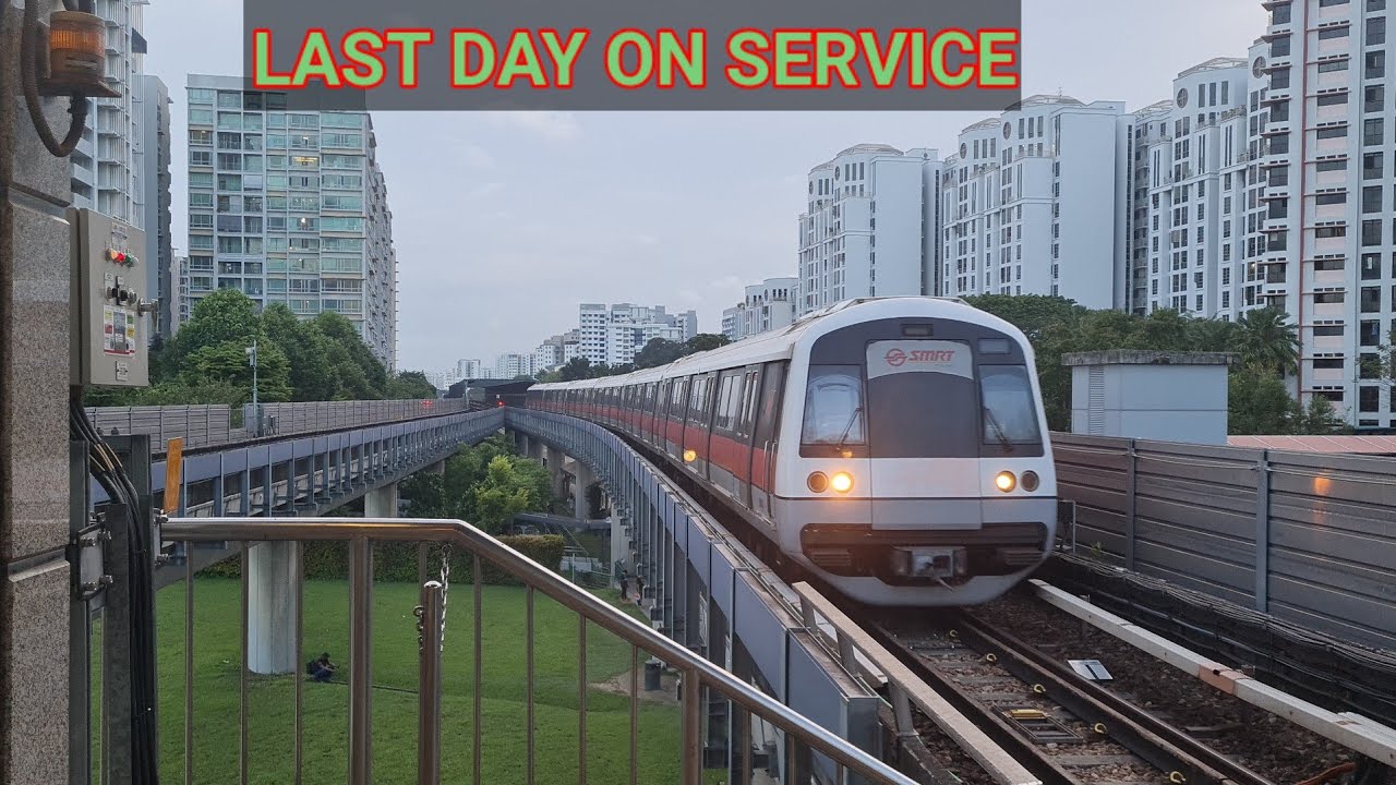 [HISTORICAL][LAST DAY EVER RUNNING] SMRT TRAINS Ride from Outram Park ...