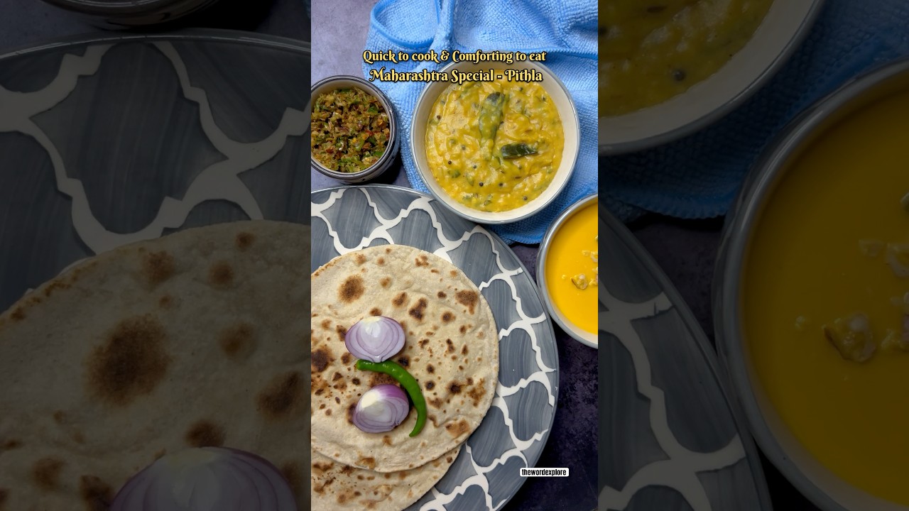 Pithla | Pithla Recipe | Pithla Bhakri | Pitla Recipe | Pitla | 