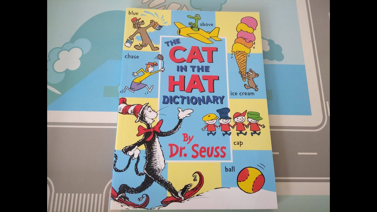 The Cat In The Hat Dictionary 🎵 Picture dictionary YouTube