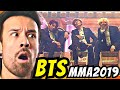 BTS MMA 2019 Reaction - BEST BTS Performance EVER !!!