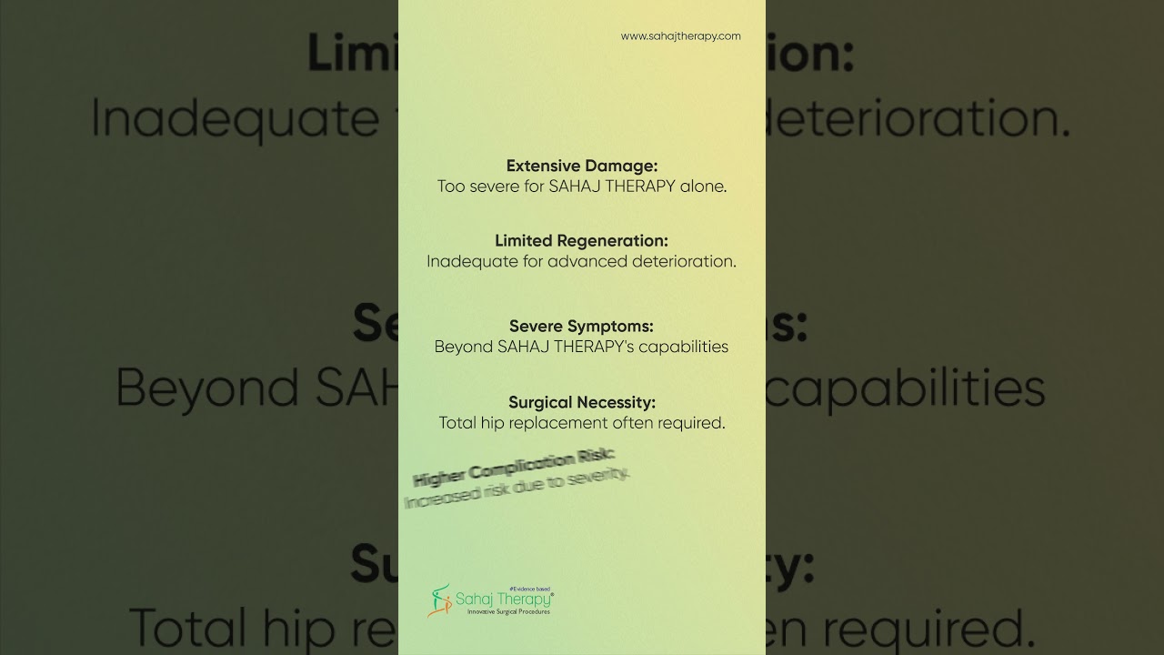 Know Your Grade 4 Options | AVN Pain Tips in Hindi | Sahaj Therapy | Health Tips 2024