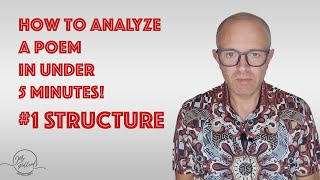 Unlock Poetry Analysis In Under Five Minutes!
