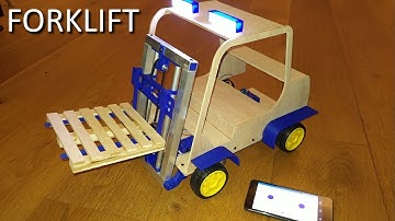 RC Arduino Forklift (bluetooth)