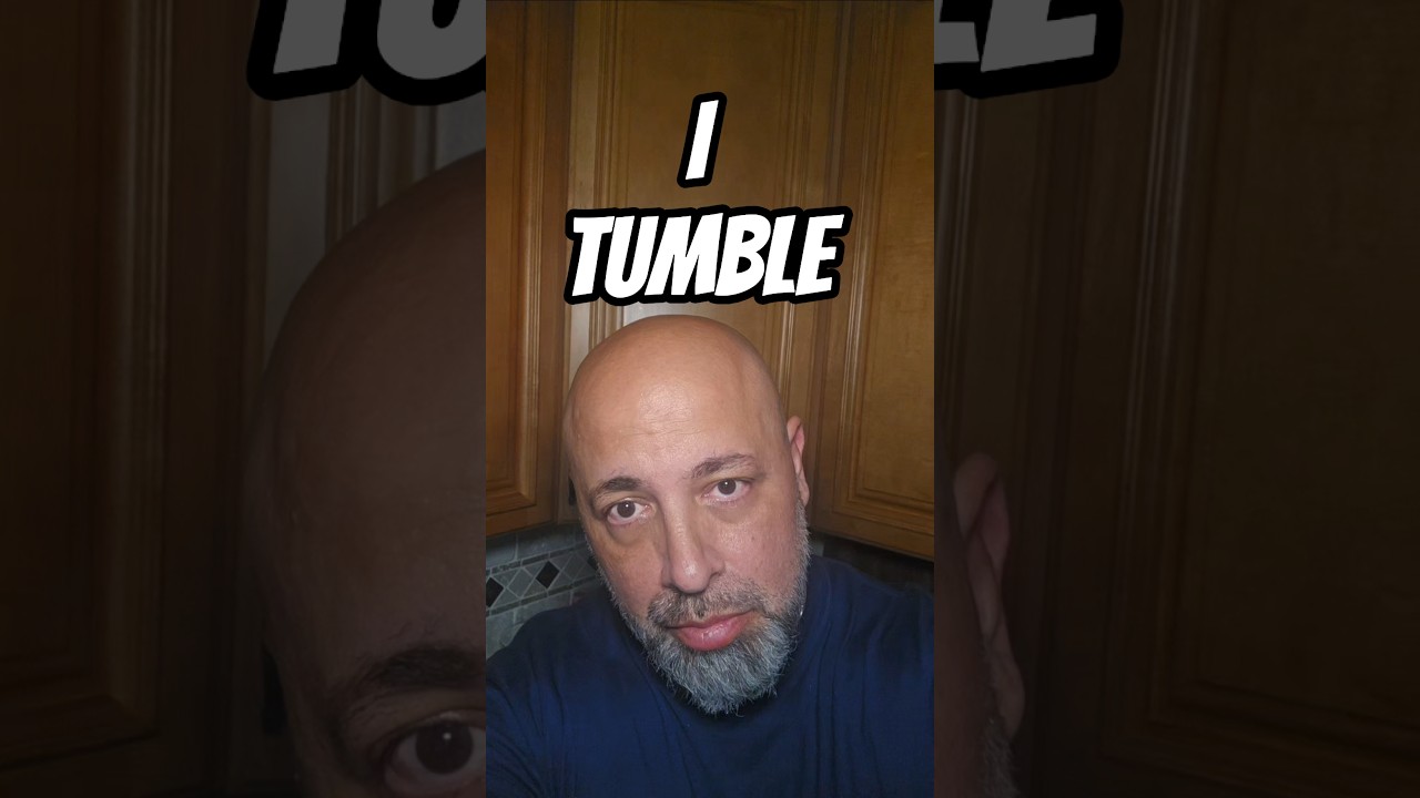 I TUMBLE #merch #tumbler #coffee #danregancomedy
