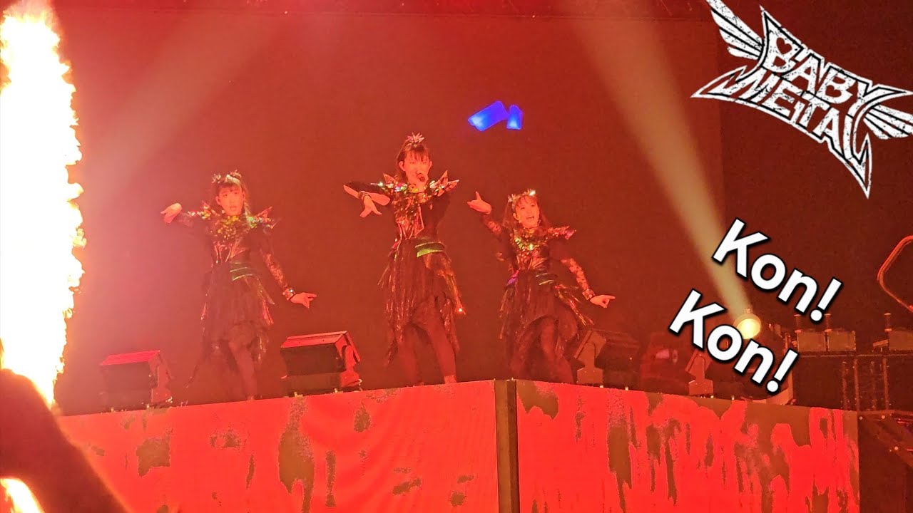 [Frankfurt May 2025] Babymetal - Kon! Kon! - Jahrhunderthalle - Live - 4k