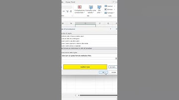 Realizza bordi e sfondi automatici con la formattazione condizionale @planetexcel
