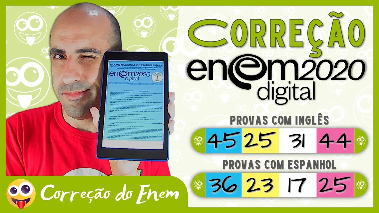 [CORREÇÃO DO ENEM] Questão 45 - Enem 2020 digital - Prova azul (Inglês) ▷ Repartição