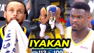 PLAYOFFS VIBE! Iyak sa nangyari si Steph Curry, tanggal ang yabang ni Draymond kay Zion!