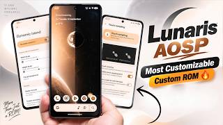 نظام التشغيل المخصص الأكثر قابلية للتخصيص أصبح الآن أفضل! 🤯🔥 | تحديث Lunaris AOSP screenshot 3