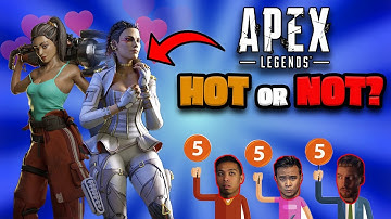 RANKING THE HOTTEST APEX LEGENDS CHARACTERS (PART 2) - Hot Or Not