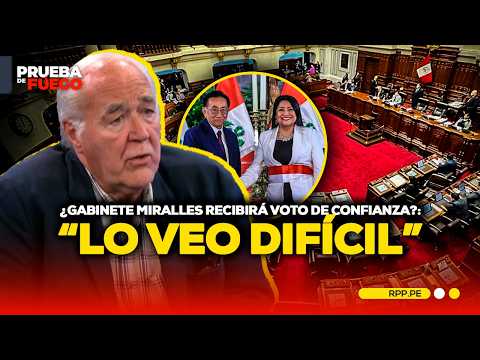 ¿Congreso dará el voto de confianza al Gabinete Ministerial de Denisse Miralles? #PDFRPP