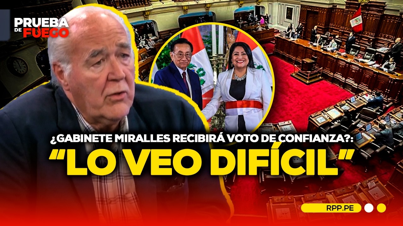 ¿Congreso dará el voto de confianza al Gabinete Ministerial de Denisse Miralles? #PDFRPP
