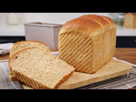 UNBELIEVABLY Soft Whole Wheat Malted Milk Bread Recipe