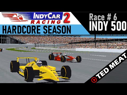 IndyCar Racing 2 - Race #6 - Indianapolis 500 (Hardcore Season)