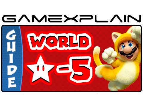 Super Mario 3D World - World Star-5 Green Stars & Stamp Locations Guide &  Walkthrough 