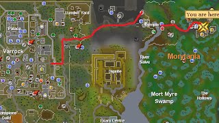 How to get to Canifis - Runescape 2007 - Fast and easy! - Ghost Ahoy Requirement