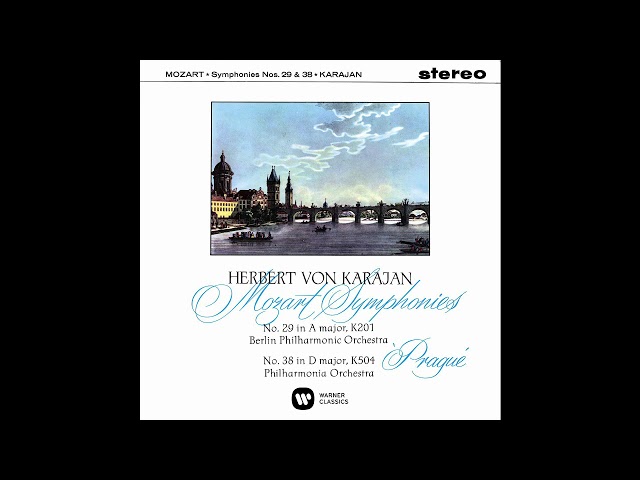 Mozart - Symphonie n°29:1er mvt : Orch Philh Berlin / H.von Karajan